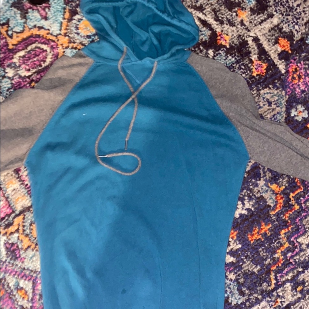 Teal men’s hoodie